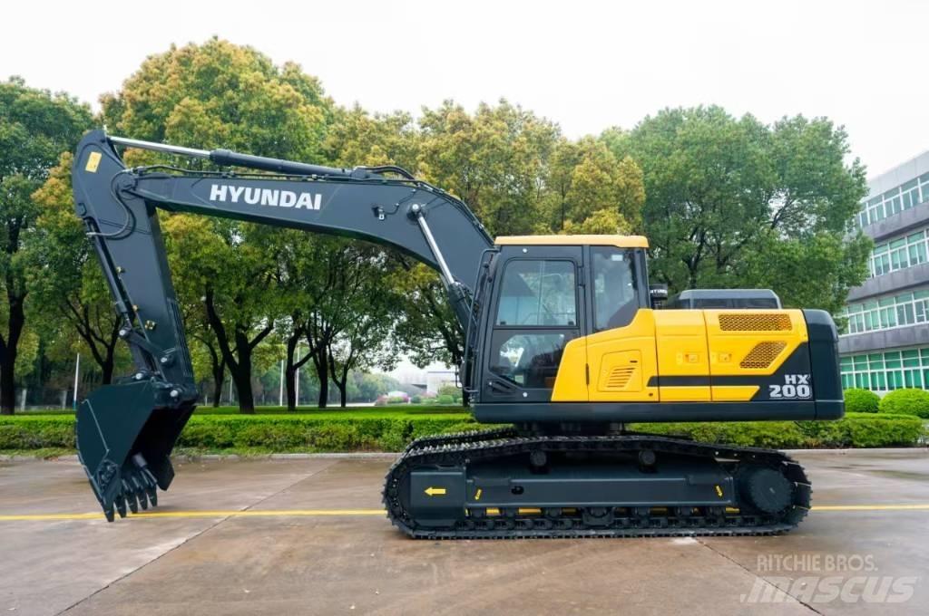 Hyundai HX 220 N Rupsgraafmachines