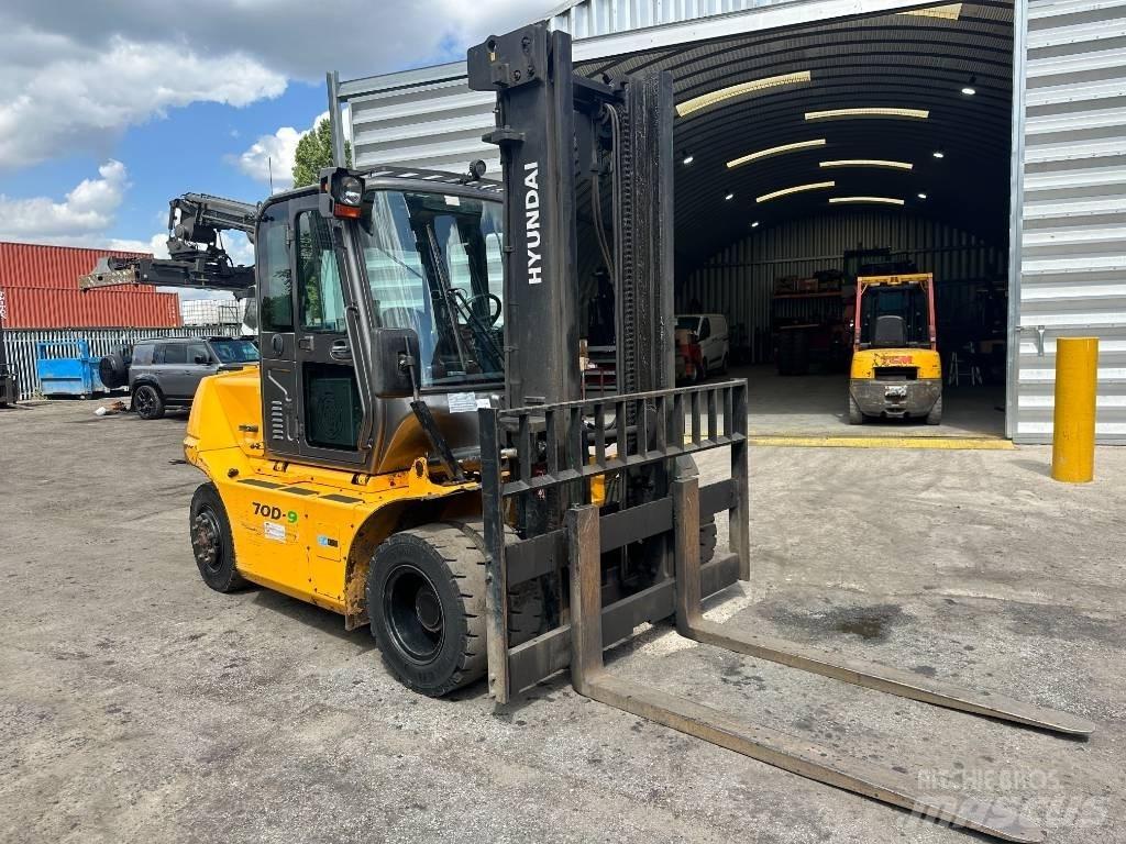 Hyundai 70 D-9 Diesel heftrucks