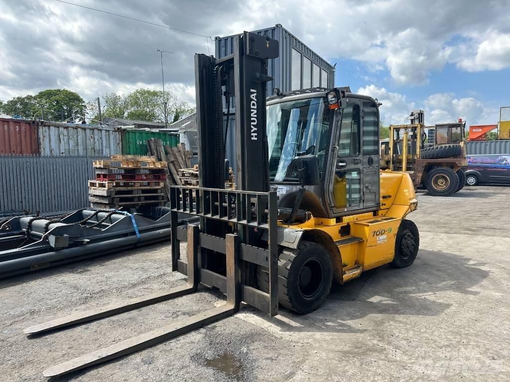 Hyundai 70 D-9 Diesel heftrucks