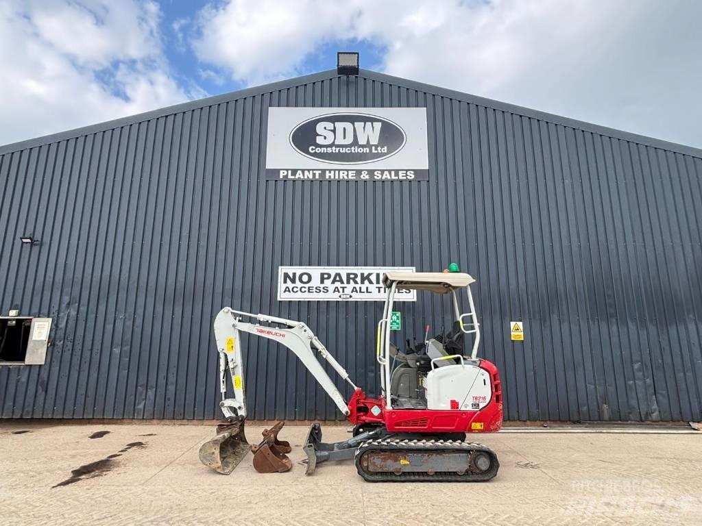 Takeuchi TB 216 Minigraafmachines < 7t