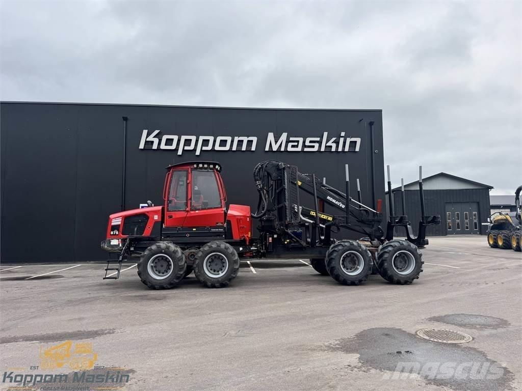 Komatsu 875 Uitrijwagens
