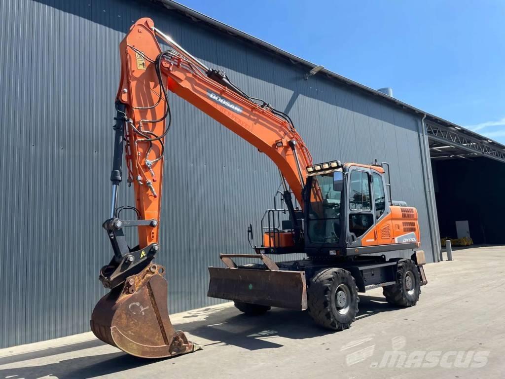 Doosan DX170W-5 Wielgraafmachines