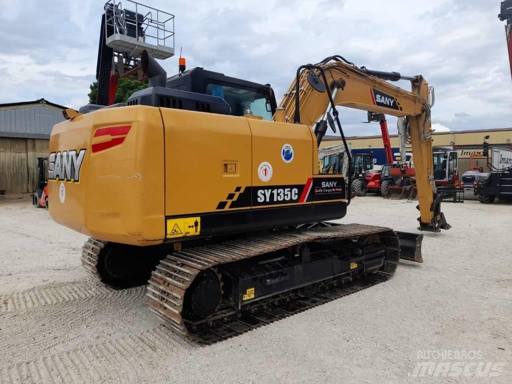 Sany SY 135 C Rupsgraafmachines