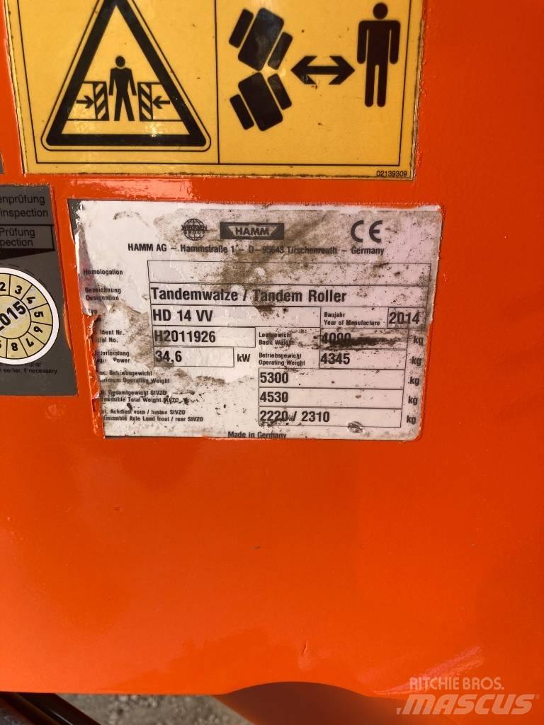 Hamm HD 14 VV Duowalsen
