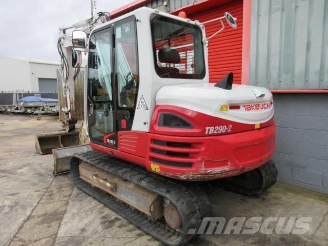 Takeuchi TB 290-2 Midigraafmachines 7t - 12t