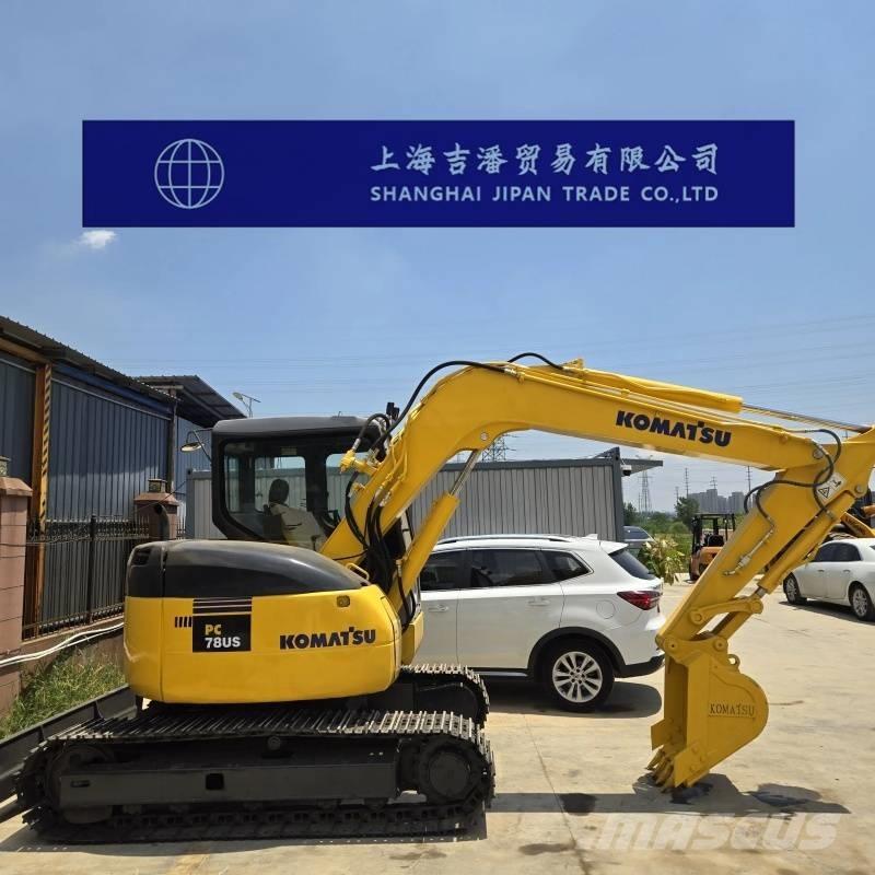 Komatsu PC 78 US Rupsgraafmachines