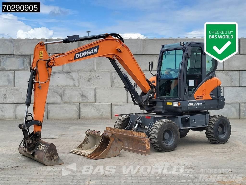 Doosan DX57W-7 Wielgraafmachines