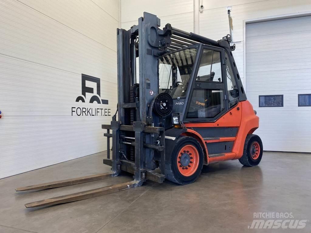 Linde H80D Diesel heftrucks