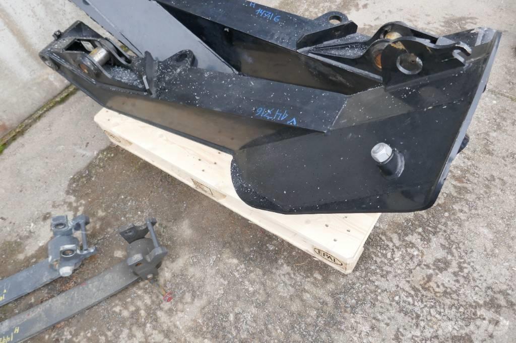  Stödben Huddig 1260E Chassis en ophanging