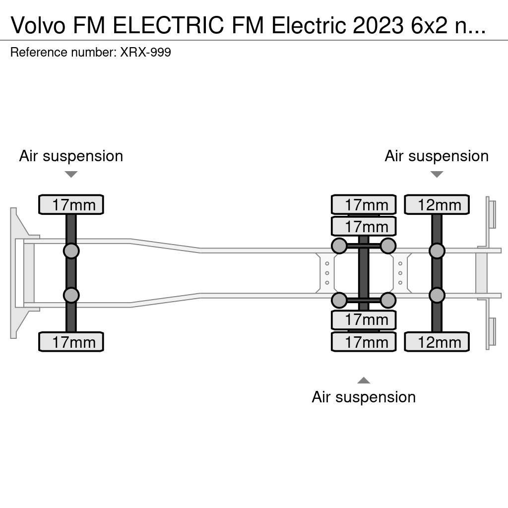 Volvo FM ELECTRIC Vlakke laadvloer met kraan
