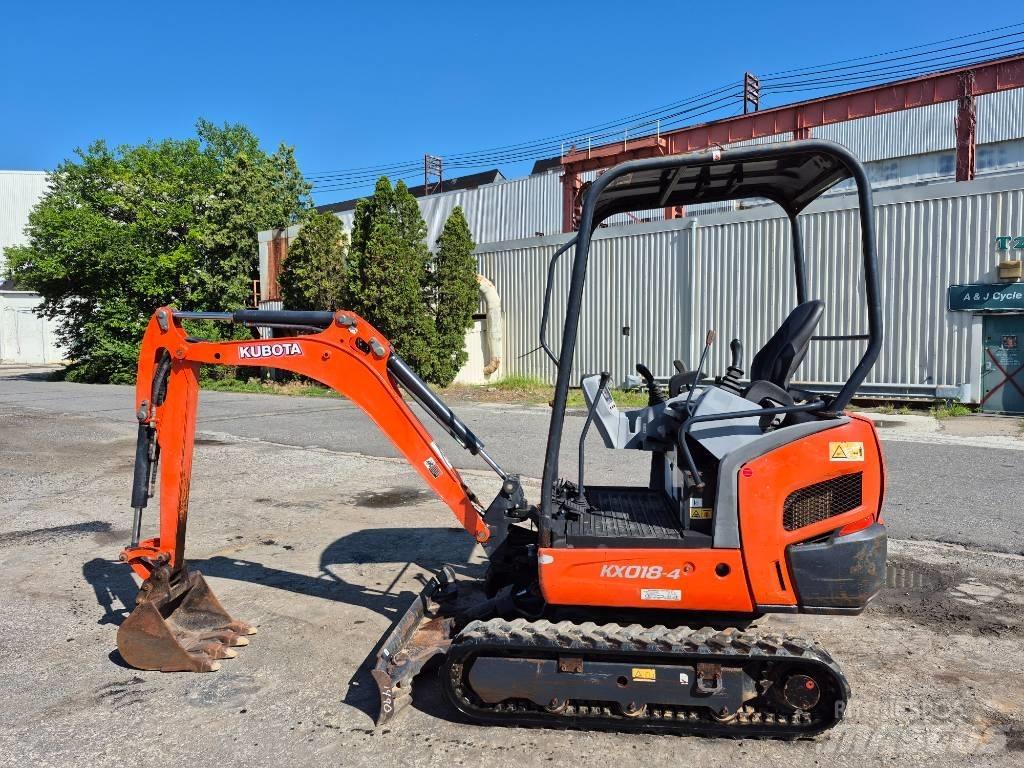 Kubota KX 018-4 Minigraafmachines < 7t