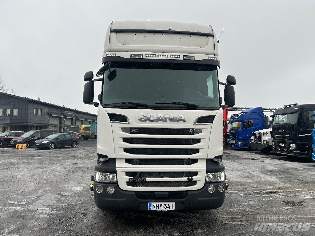 Scania R520 6x2*4 Vrachtwagen met containersysteem