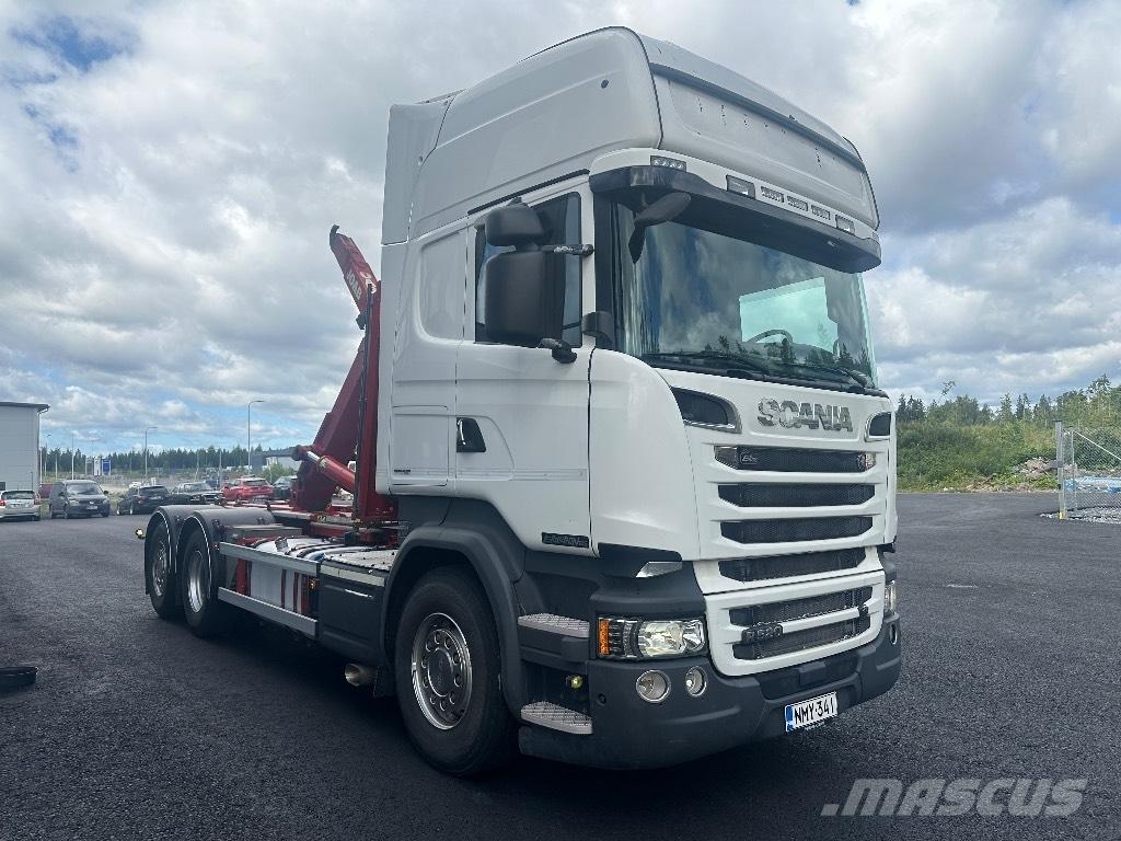 Scania R520 6x2*4 Vrachtwagen met containersysteem