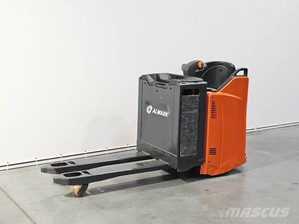 Linde T20SP Pallettruck met meerij platform