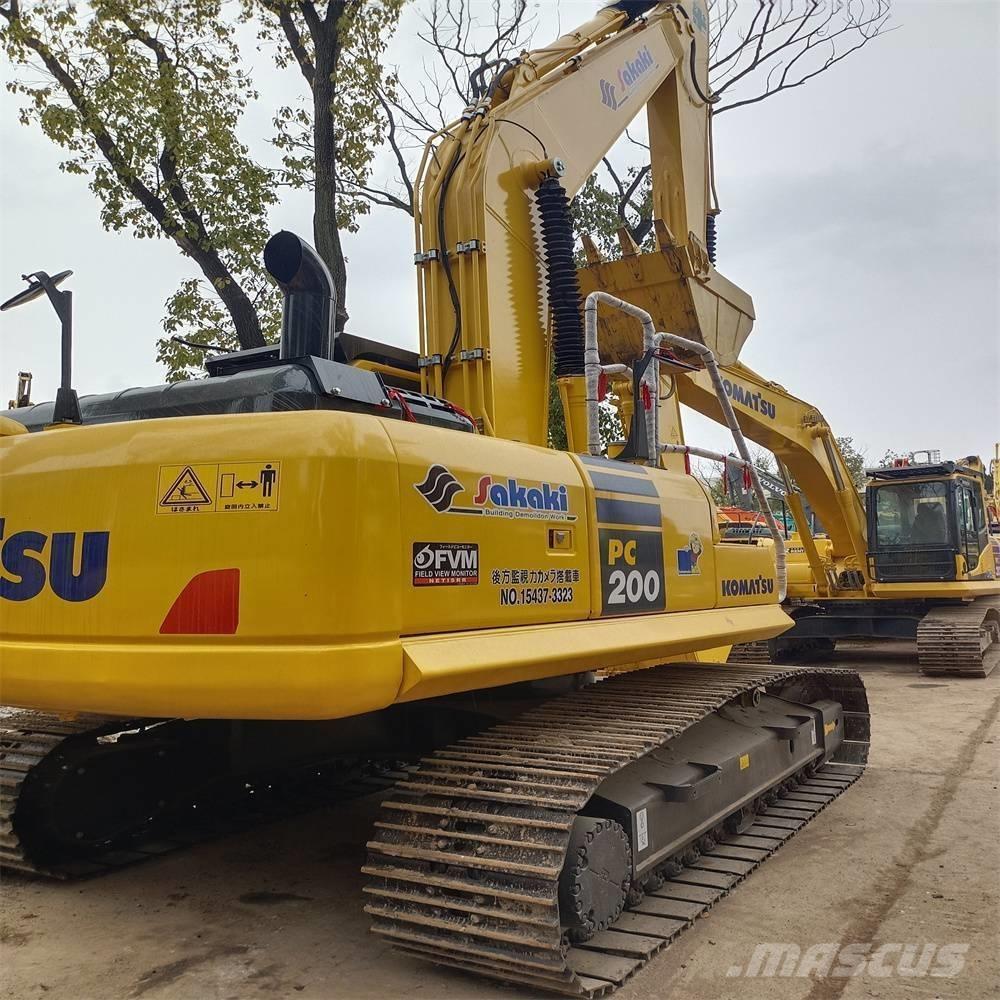 Komatsu PC 200 Rupsgraafmachines