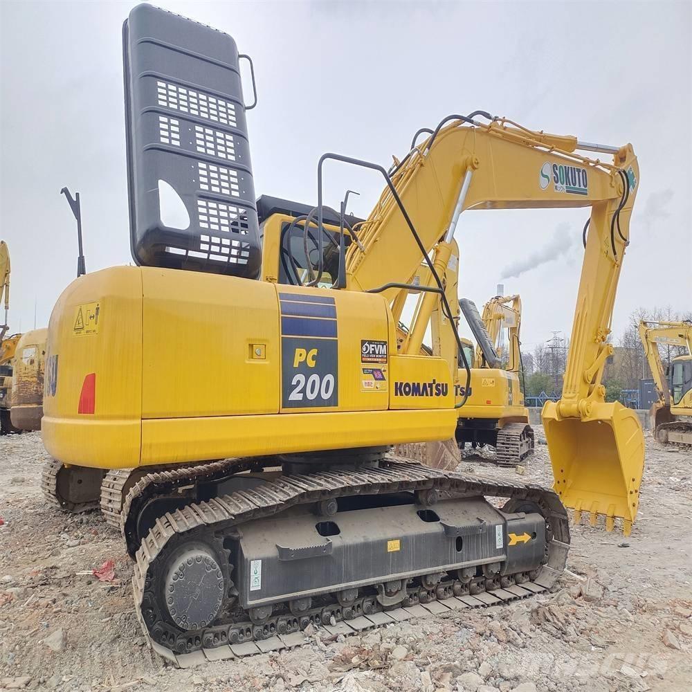 Komatsu PC 200 Rupsgraafmachines
