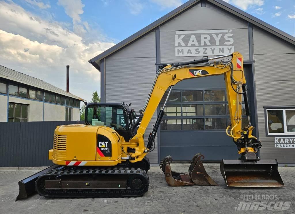 CAT 308 E 2 CR Midigraafmachines 7t - 12t