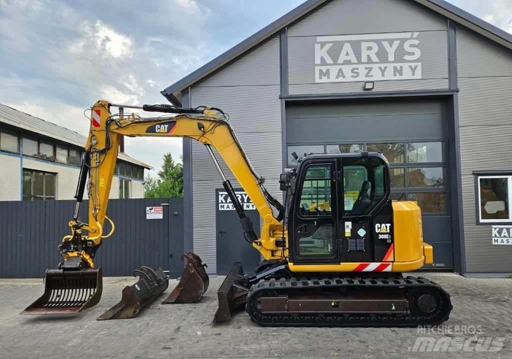CAT 308 E 2 CR Midigraafmachines 7t - 12t