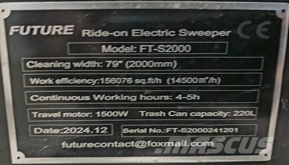  Future FT-S2000 Schrobzuigmachines