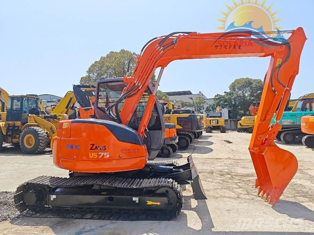 Hitachi ZX 75 US Midigraafmachines 7t - 12t