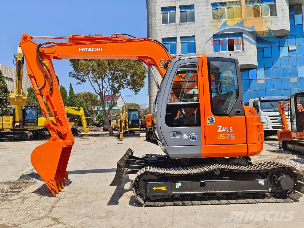 Hitachi ZX 75 US Midigraafmachines 7t - 12t