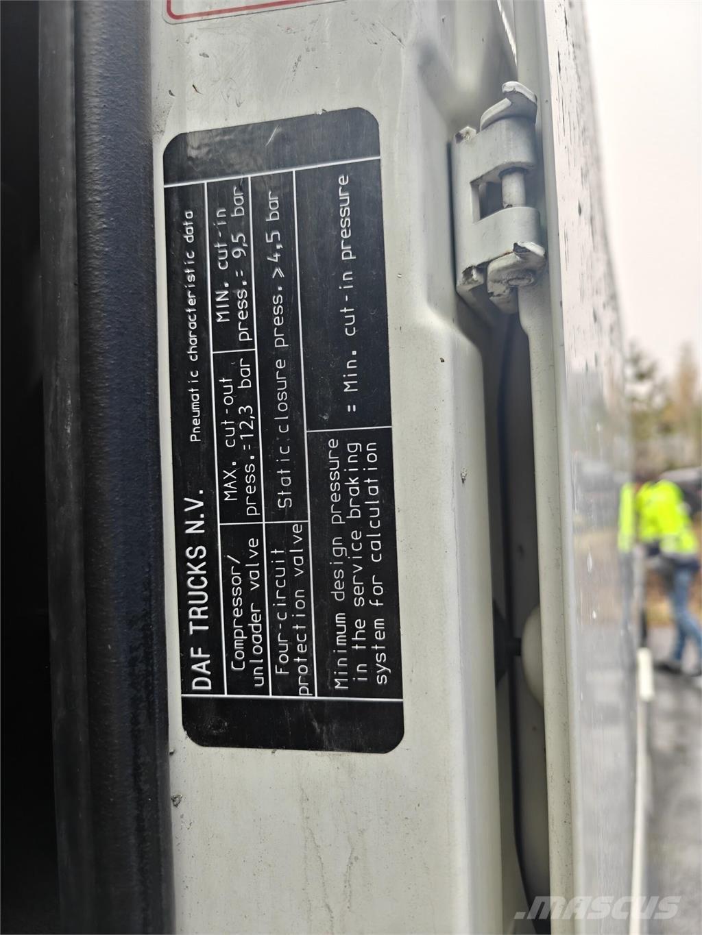 DAF XF 460 FAK Chassis met cabine