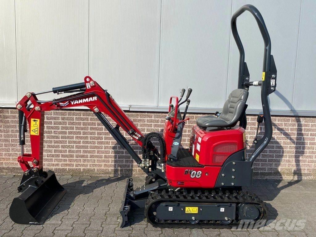 Yanmar SV08 Minigraafmachines < 7t