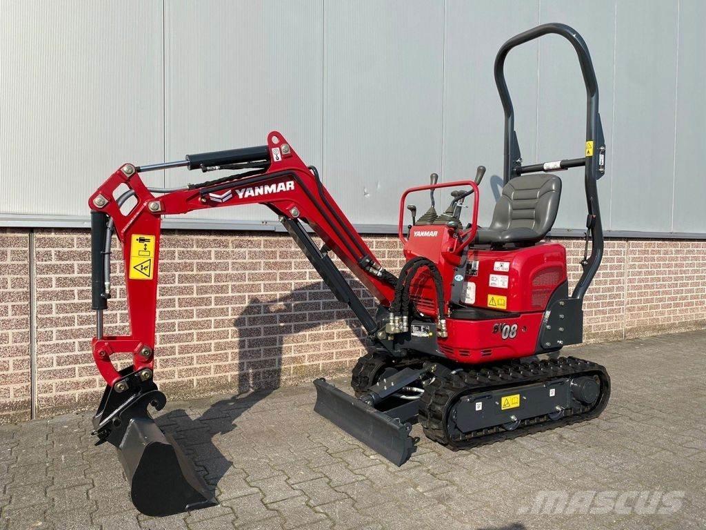 Yanmar SV08 Minigraafmachines < 7t