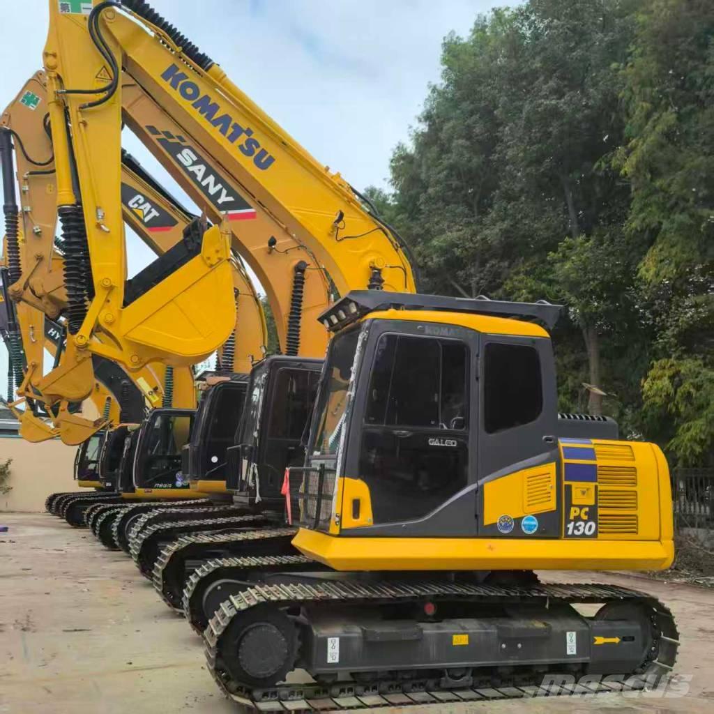 Komatsu PC 130 Amfibische graafmachines