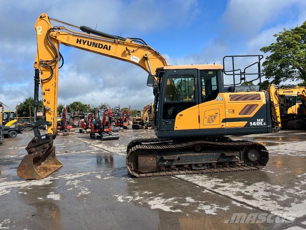 Hyundai HX140LC Rupsgraafmachines