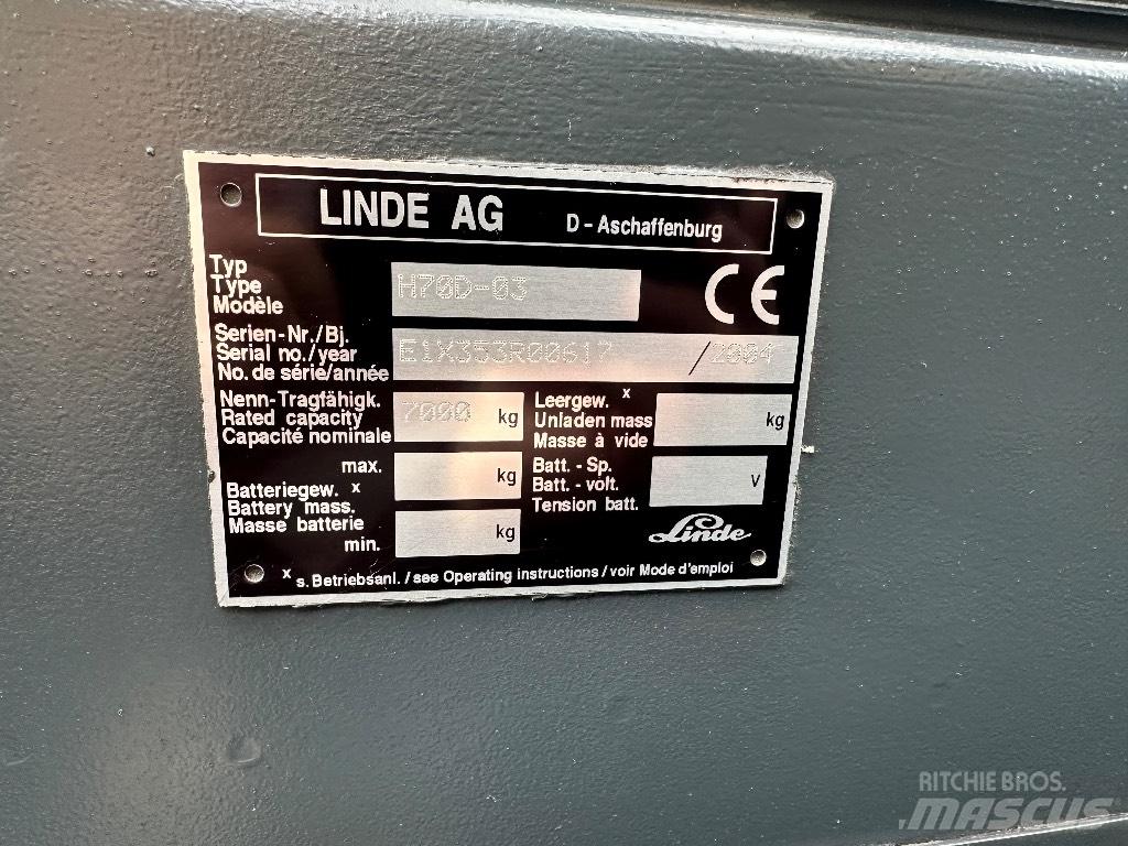 Linde H 70 D-3 Diesel heftrucks