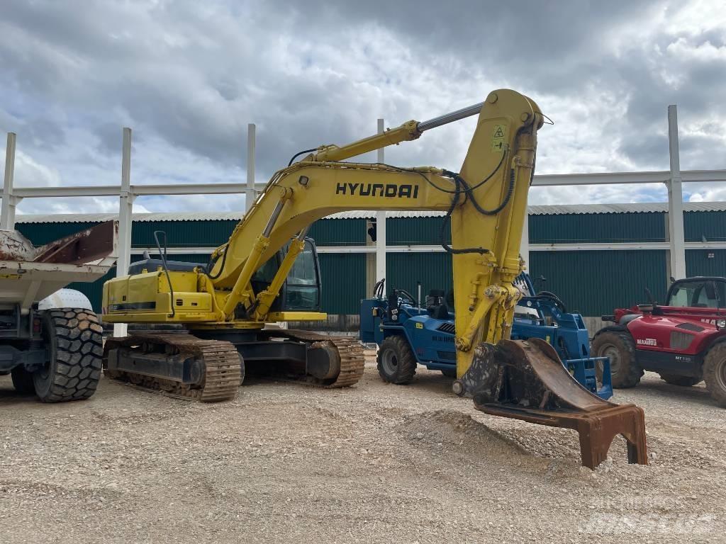 Hyundai R 450 LC-7 Rupsgraafmachines