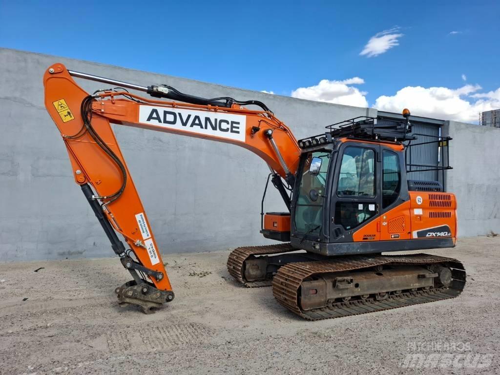 Doosan DX 140LC-5 Rupsgraafmachines