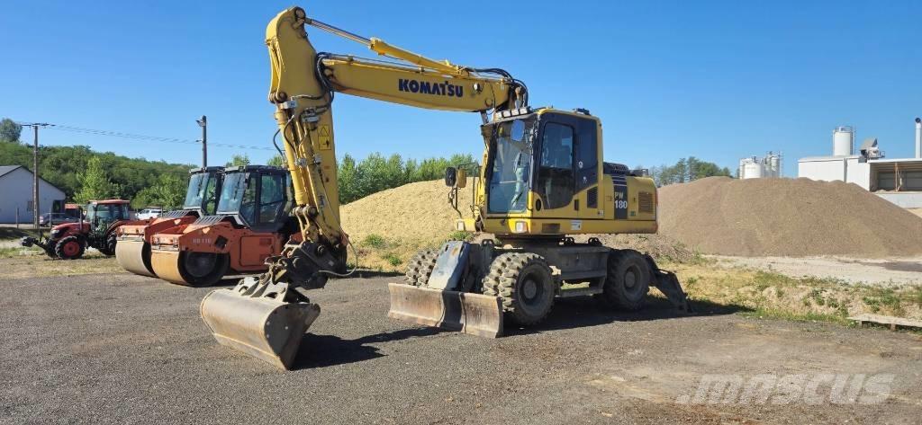 Komatsu PW 180-7EO Wielgraafmachines