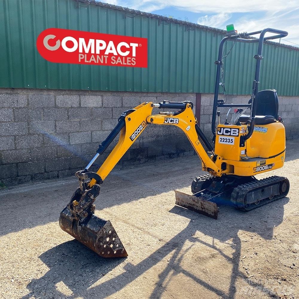 JCB 8008 Minigraafmachines < 7t