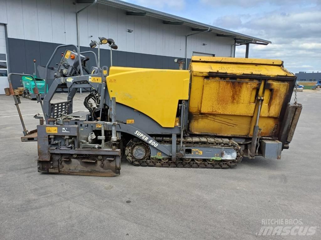 Vögele Super 800 Asfaltafwerkmachines