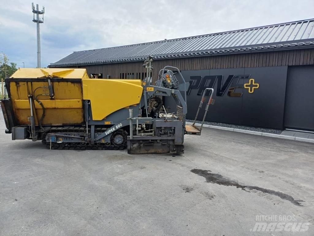 Vögele Super 800 Asfaltafwerkmachines