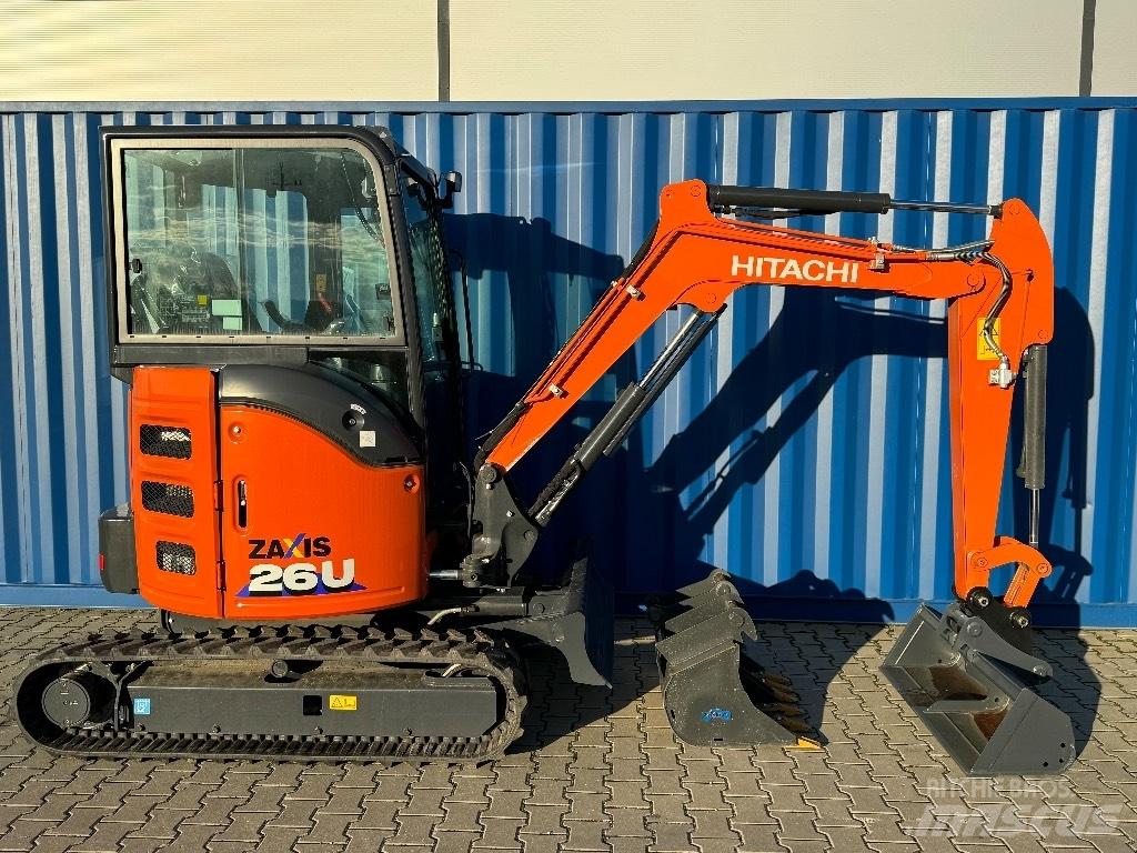 Hitachi ZX 26 U-6 Minigraafmachines < 7t