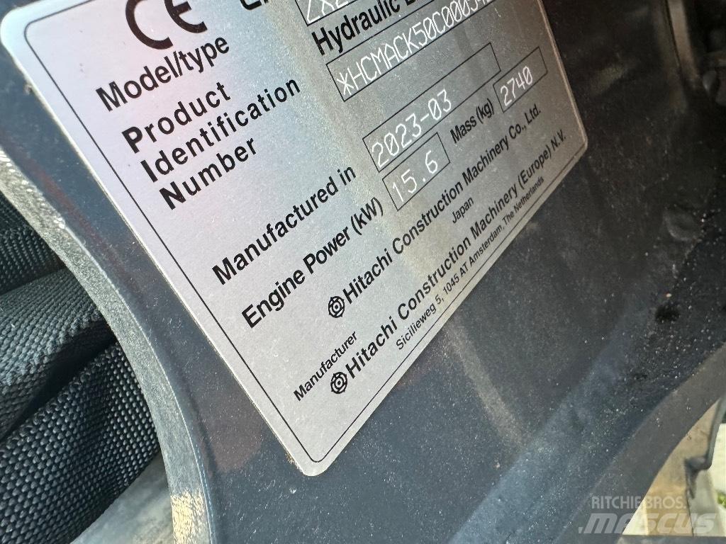Hitachi ZX 26 U-6 Minigraafmachines < 7t