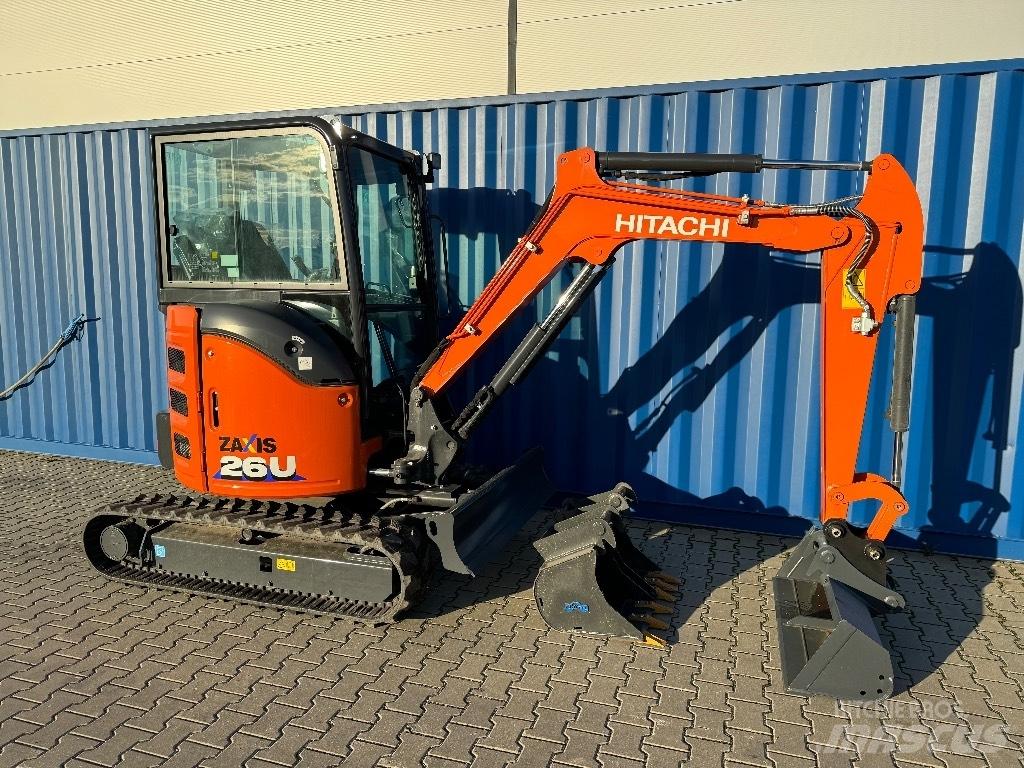 Hitachi ZX 26 U-6 Minigraafmachines < 7t