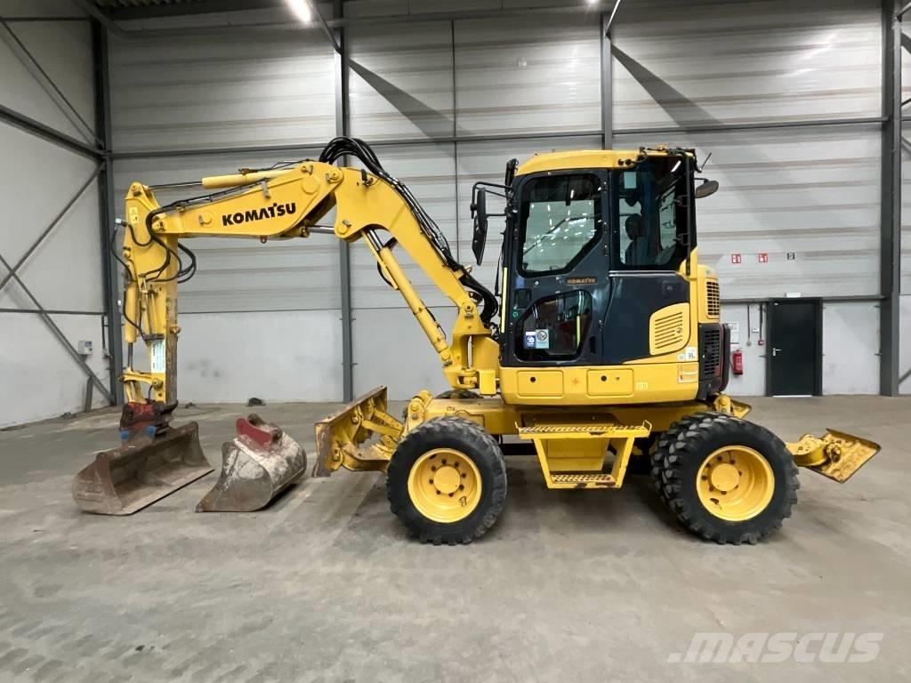 Komatsu PW 98 MR-8 Wielgraafmachines