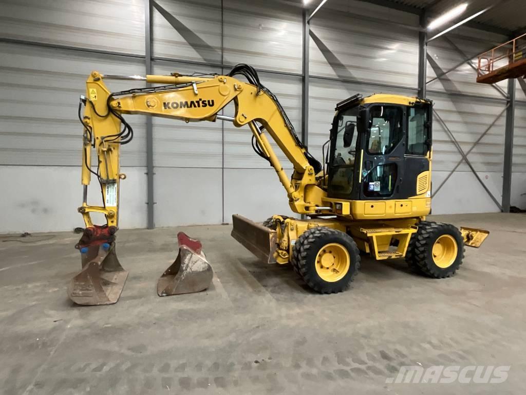 Komatsu PW 98 MR-8 Wielgraafmachines
