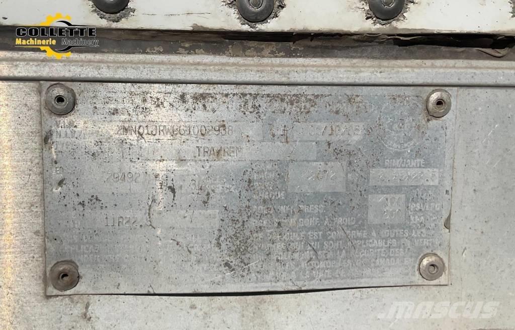 Trailmobile TRI-AXLE Gesloten opbouw trailers