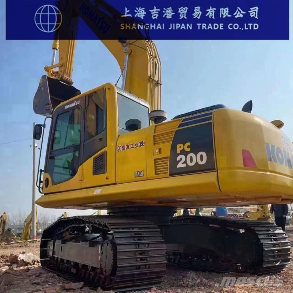 Komatsu PC 200 Rupsgraafmachines