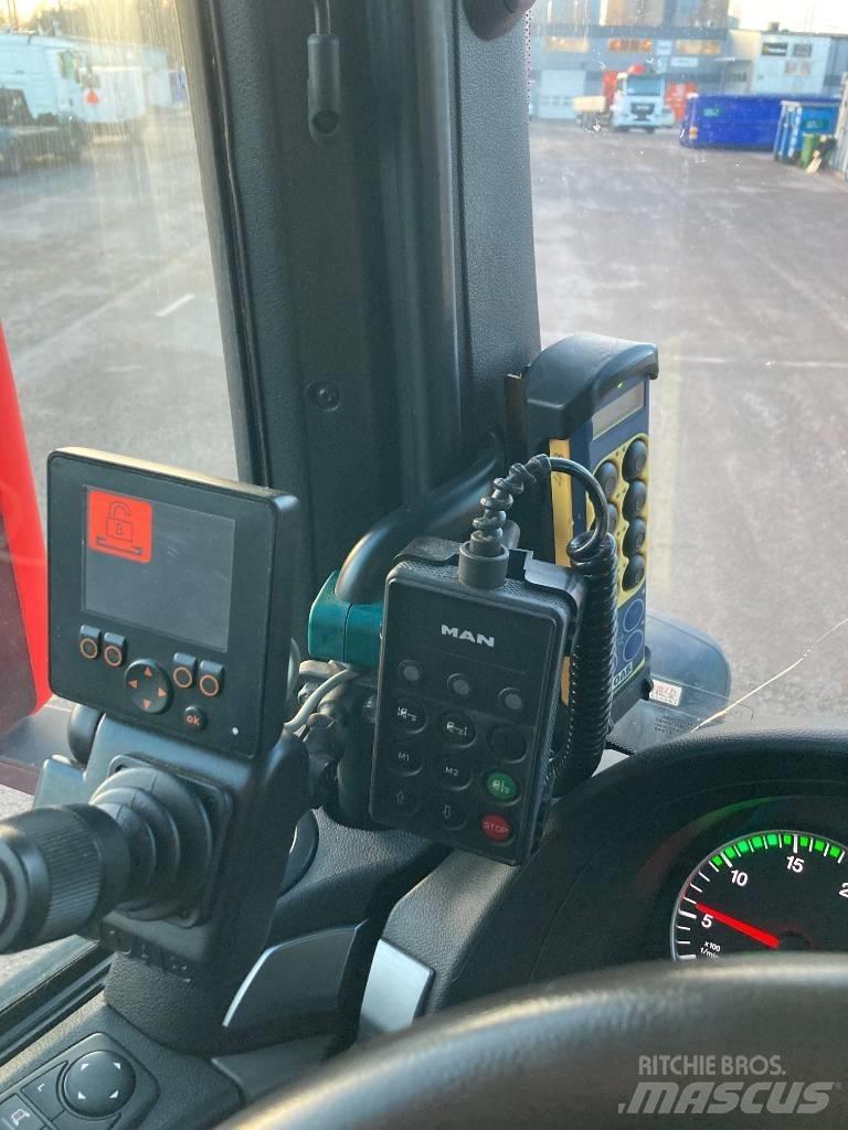 MAN TGS 26.460 LL Vrachtwagen met containersysteem