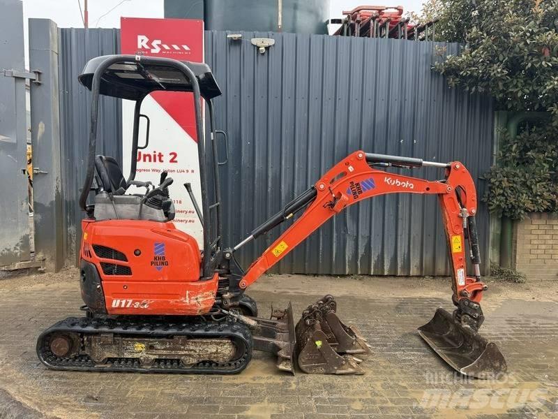 Kubota U 17-3 Minigraafmachines < 7t
