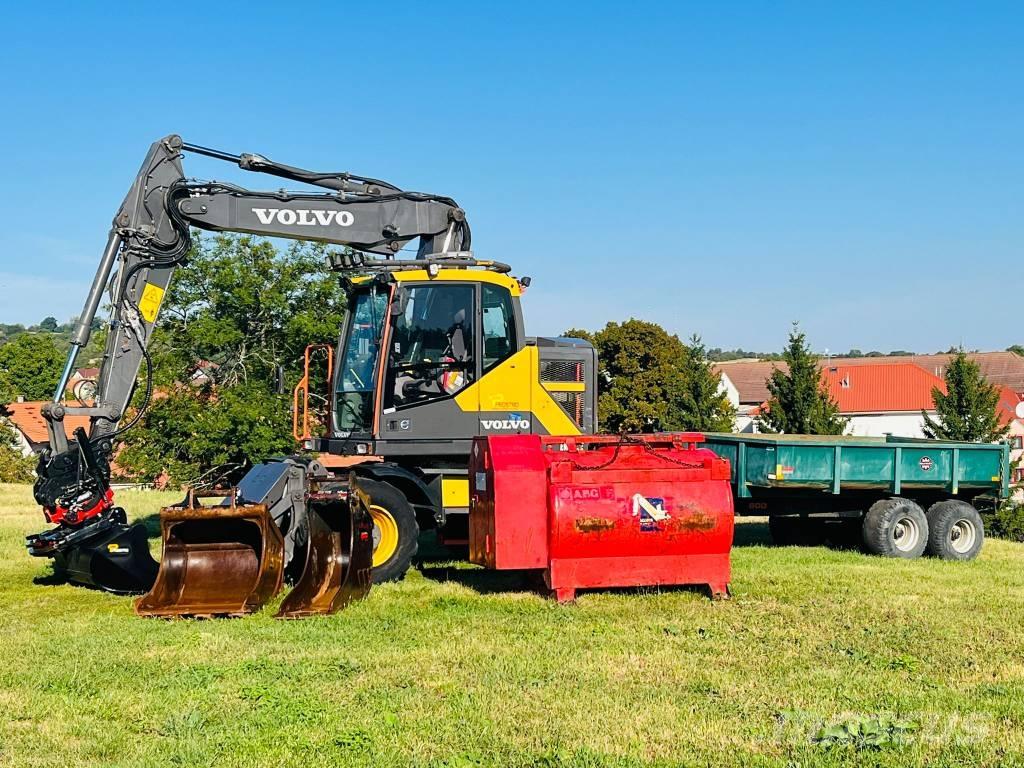 Volvo EWR 150 E Wielgraafmachines
