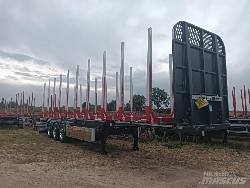  MHS Timber carrier Hout-Aanhangers