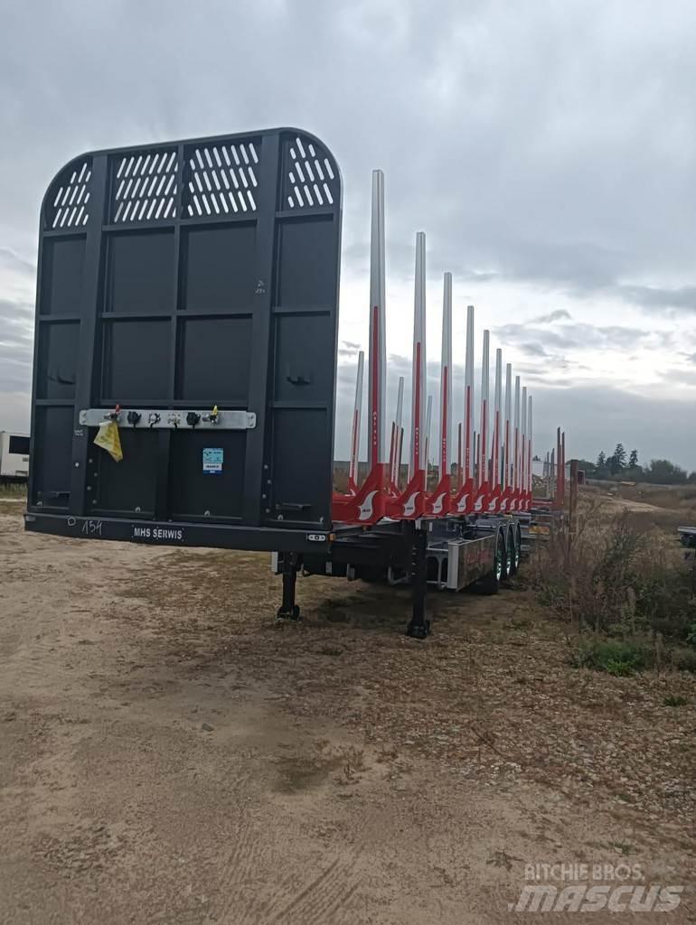  MHS Timber carrier Hout-Aanhangers