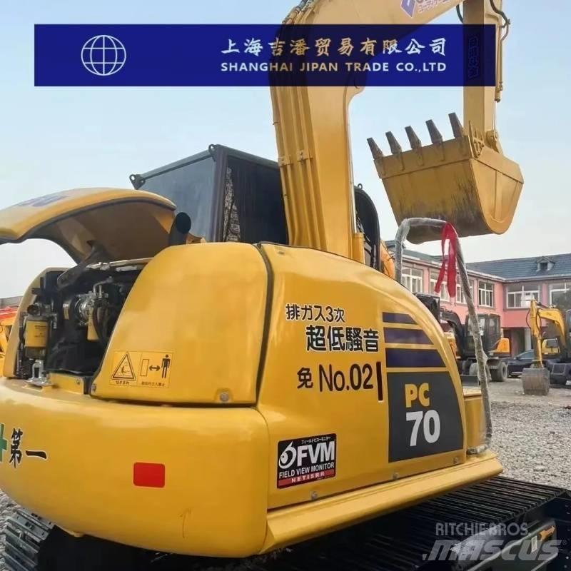 Komatsu PC 70 Rupsgraafmachines